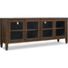 Modus Furniture Ascott 74W Console Pecan Pie 655450541834 YC2A2674 Image 1