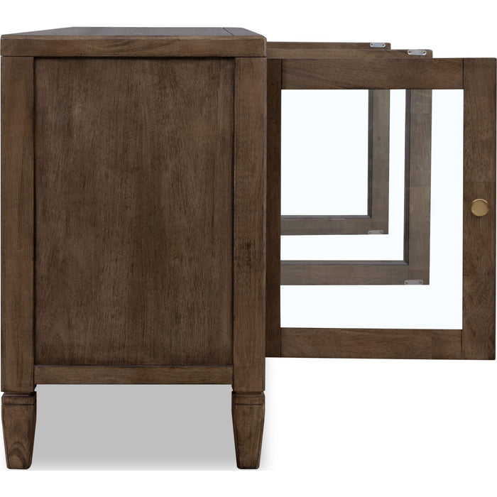 Modus Furniture Ascott 74W Console Pecan Pie 655450541834 YC2A2674 Image 3