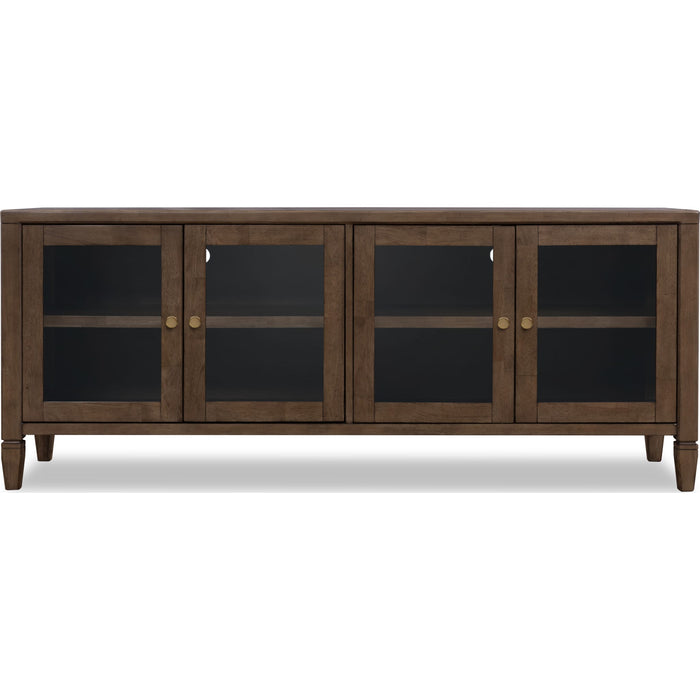Modus Furniture Ascott 74W Console Pecan Pie 655450541834 YC2A2674 Main Image
