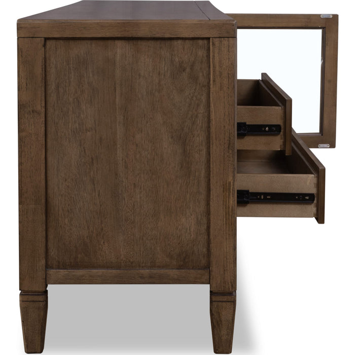 Modus Furniture Ascott 84W Console Pecan Pie 655450541841 YC2A2684 Image 3