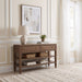 Modus Furniture Ascott Consle Tbl Pecan Pie 655450541780 YC2A23 Main Image