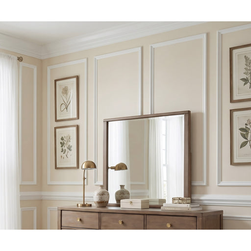 Modus Furniture Ascott Drs Mirror  Pecan Pie 655450539770 YC2A83 Main Image