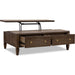 Modus Furniture Ascott Rec Lf Cof Tbl Pcan P 655450541766 YC2A21 Image 3