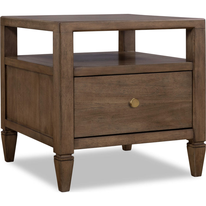 Modus Furniture Ascott Side Tbl Pecan Pie 655450541803 YC2A22B Image 1