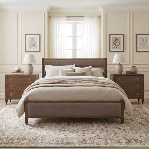 Modus Furniture Ascott Uph Bed  MlcPc Pie  YC2AB  Main Image