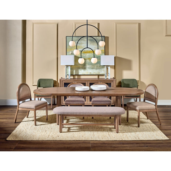 Modus Furniture Astor Arc Bk Chair  Wt BdClt 655450494956 VW2C63 Image 7