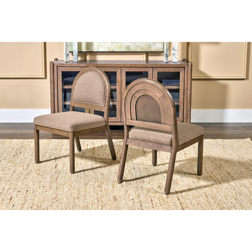 Modus Furniture Astor Arc Bk Chair  Wt BdClt 655450494956 VW2C63 Main Image