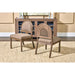 Modus Furniture Astor Arc Bk Chair  Wt BdClt 655450494956 VW2C63 Main Image