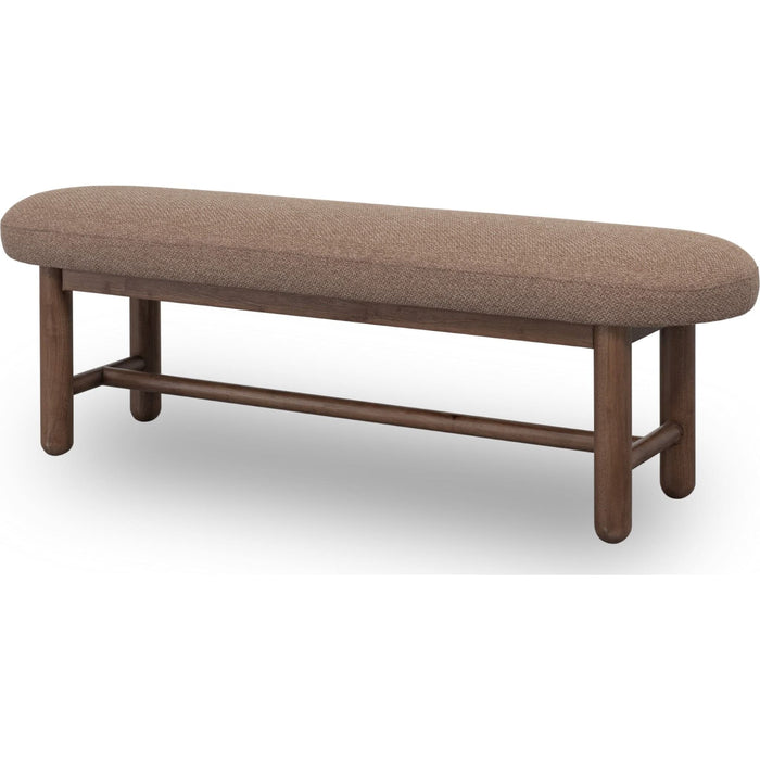 Modus Furniture Astor Ovl Uph Bnch  Wt BdClt 655450507694 VW2C65BO Image 2
