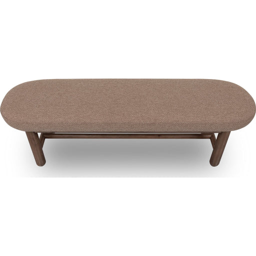 Modus Furniture Astor Ovl Uph Bnch  Wt BdClt 655450507694 VW2C65BO Image 3