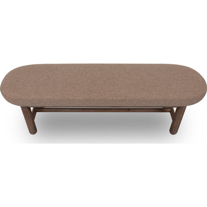 Modus Furniture Astor Ovl Uph Bnch  Wt BdClt 655450507694 VW2C65BO Image 3