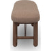 Modus Furniture Astor Ovl Uph Bnch  Wt BdClt 655450507694 VW2C65BO Image 3