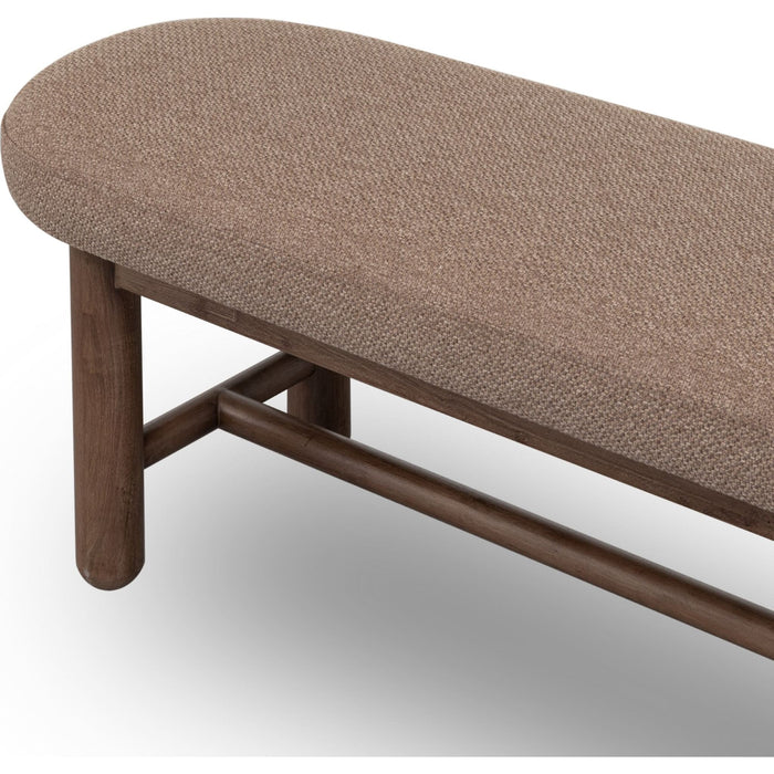 Modus Furniture Astor Ovl Uph Bnch  Wt BdClt 655450507694 VW2C65BO Image 5