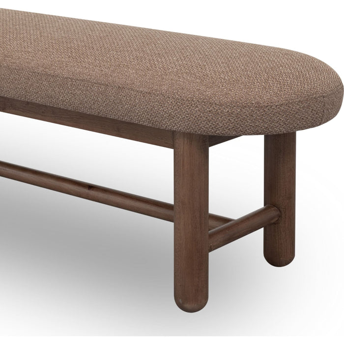 Modus Furniture Astor Ovl Uph Bnch  Wt BdClt 655450507694 VW2C65BO Image 6