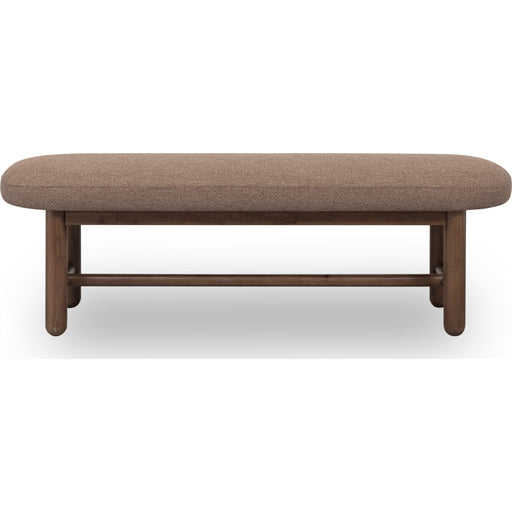 Modus Furniture Astor Ovl Uph Bnch  Wt BdClt 655450507694 VW2C65BO Main Image