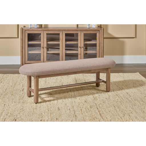 Modus Furniture Astor Ovl Uph Bnch  Wt BdClt 655450507694 VW2C65BO Main Image