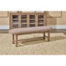 Modus Furniture Astor Ovl Uph Bnch  Wt BdClt 655450507694 VW2C65BO Main Image