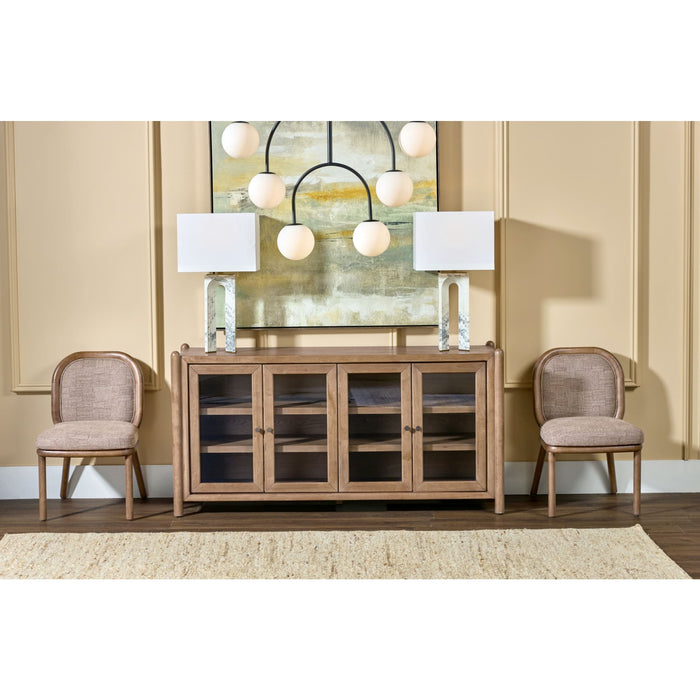 Modus Furniture Astor Rd Bk Chr  Sp CtClystn 655450494963 VW2C64 Image 6