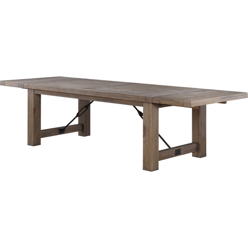 Modus Furniture Autumn Solid Wood Extending Dining Table in Flink Oak 655450240966 8FJ861 Image 3