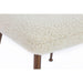 Modus Furniture Avery Upholstered Dining Chair in Ricotta Boucle and Bronze Metal 655450423444 PWTA63DMY Image 2
