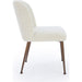 Modus Furniture Avery Upholstered Dining Chair in Ricotta Boucle and Bronze Metal 655450423444 PWTA63DMY Image 3