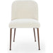 Modus Furniture Avery Upholstered Dining Chair in Ricotta Boucle and Bronze Metal 655450423444 PWTA63DMY Image 4