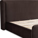 Modus Furniture Bacall Velvet Upholstered Wingback Platform Bed in Cola (2026)  PCRJK  Image 9
