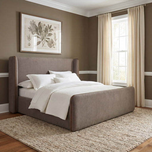 Modus Furniture Bacall Wg Wd Bed  MshClst  PC2WM  Main Image