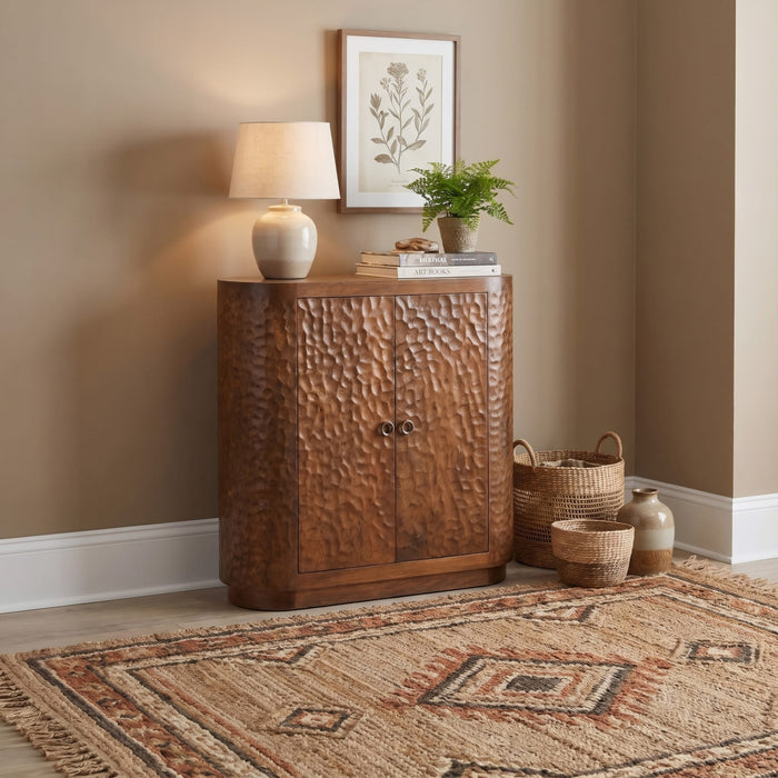 Modus Furniture Barrow Cabinet  Copperwood 655450572241 Y37C30 Main Image