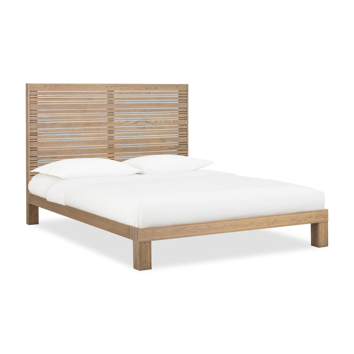 Modus Batten Solid Oak Slatted Platform Bed in BlondeImage 4