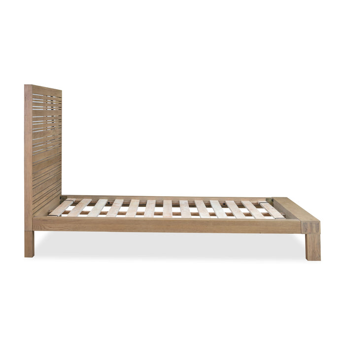 Modus Batten Solid Oak Slatted Platform Bed in Blonde Image 6