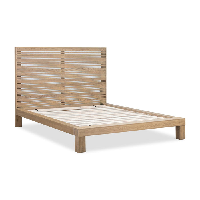 Modus Batten Solid Oak Slatted Platform Bed in BlondeImage 7