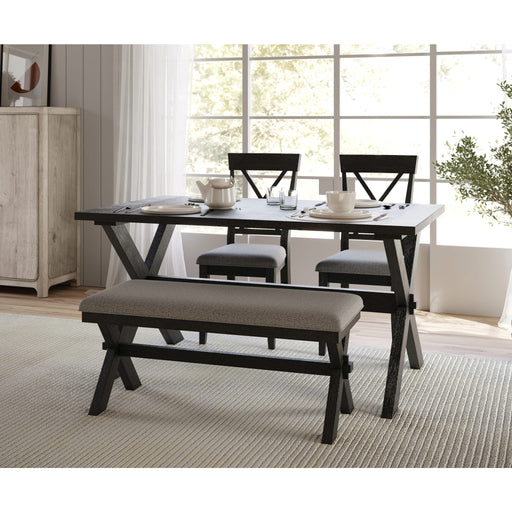 Modus Beauvoir Rectangular Wood Dining Table in Deep AlmondMain Image
