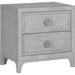 Modus Furniture Boho Chic Nighstand in Washed White 655450272134 1JQ981 Image 2