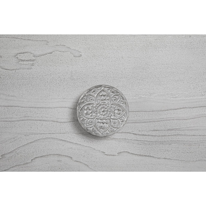 Modus Furniture Boho Chic Nighstand in Washed White 655450272134 1JQ981 Image 4
