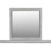 Modus Furniture Boho Chic Plain Mirror in Washed White 655450272165 1JQ983B Image 4