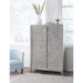 Modus Furniture Boho Chic Wardrobe Chest in Washed White (2024) 655450435263 1JQ986A Main Image