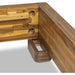 Modus Furniture Boka Chenille Upholstered Acacia Wood Platform Bed in Black and Impala  TVXUH  Image 13