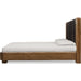Modus Furniture Boka Chenille Upholstered Acacia Wood Platform Bed in Black and Impala  TVXUH  Image 5