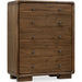 Modus Furniture Boka Five Drawer Acacia Wood Chest in Impala 655450474934 TVXU84 Image 2