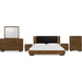 Modus Furniture Boka Five Drawer Acacia Wood Chest in Impala 655450474934 TVXU84 Image 8