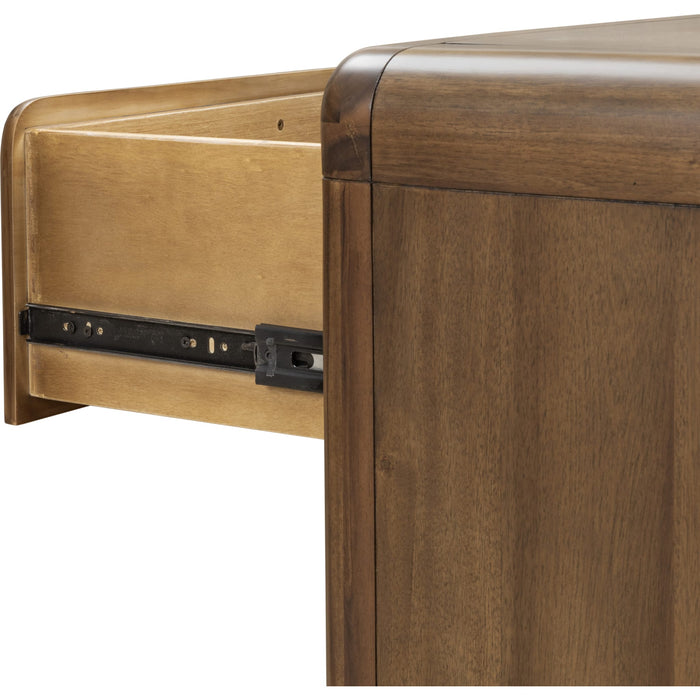 Modus Furniture Boka Six Drawer Acacia Wood Dresser in Impala  655450474767 TVXU82 Image 8