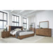 Modus Furniture Boka Three Drawer Acacia Wood Nightstand in Impala  655450474743 TVXU81B Image 6