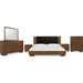 Modus Furniture Boka Two Drawer Acacia Wood Nightstand in Impala  655450474736 TVXU81 Image 9