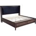 Modus Furniture Boracay Upholstered Wingback Storage Bed in Wild Oats Brown  LWY6H  Image 5