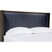 Modus Furniture Boracay Upholstered Wingback Storage Bed in Wild Oats Brown  LWY6H  Image 8