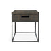 Modus Bradley One-Drawer End Table in Double FudgeImage 3