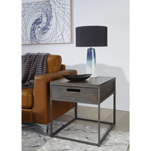 Modus Bradley One-Drawer End Table in Double FudgeMain Image