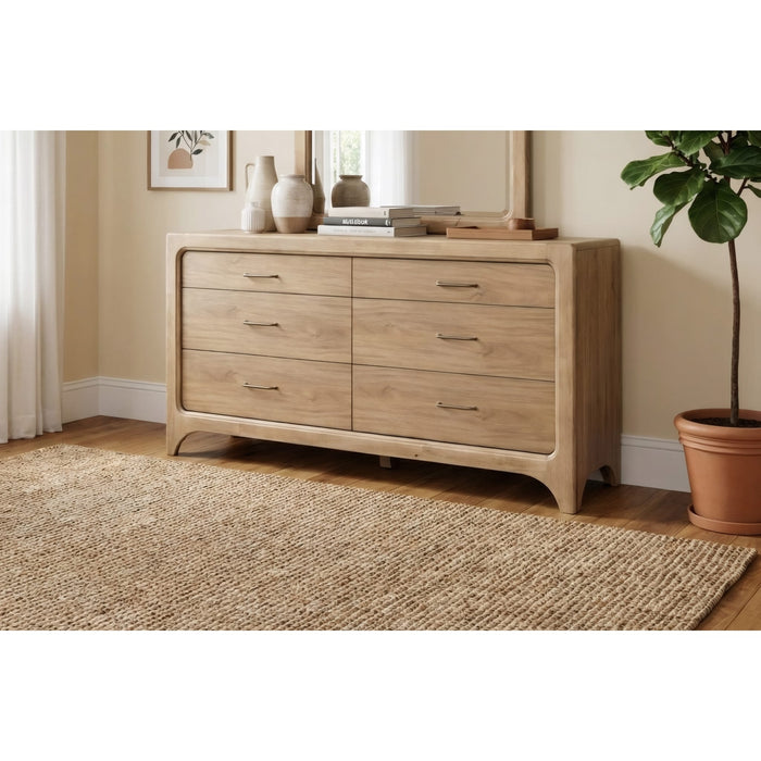 Modus Furniture Brentwood Dresser  Brioche 655450509919 VV2K82 Main Image