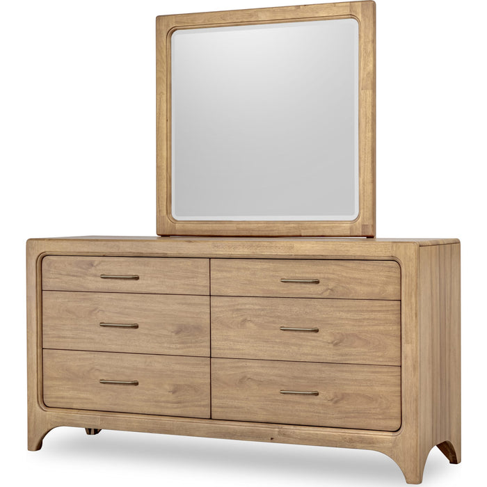 Modus Furniture Brentwood Drs Mirror  Brioche 655450509926 VV2K83 Image 6